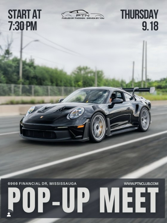 PTN Club -  Pop-Up Meet flyer